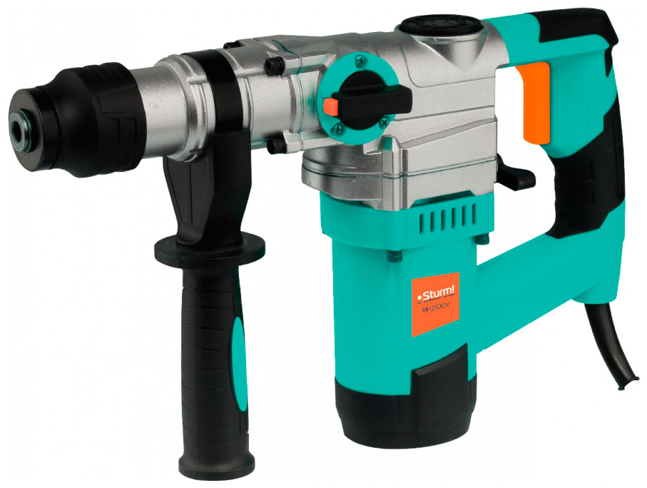 Перфоратор Sturm! RH2530V патрон:SDS-plus уд.:4Дж 1100Вт (кейс в комплекте)
