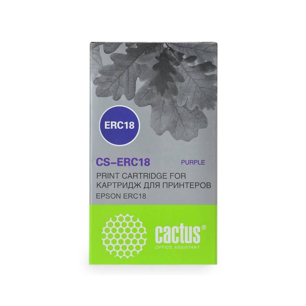 Картридж матричный Cactus CS-ERC18 фиолетовый для Epson ERC 18/ER4615-R