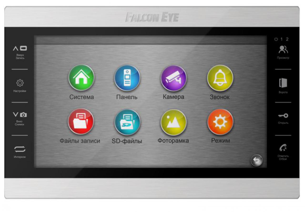 Видеодомофон Falcon Eye Atlas Plus HD черный