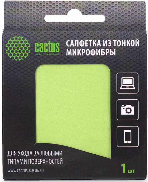 Салфетки Cactus CS-MF01 универсальная 1шт 18x18см