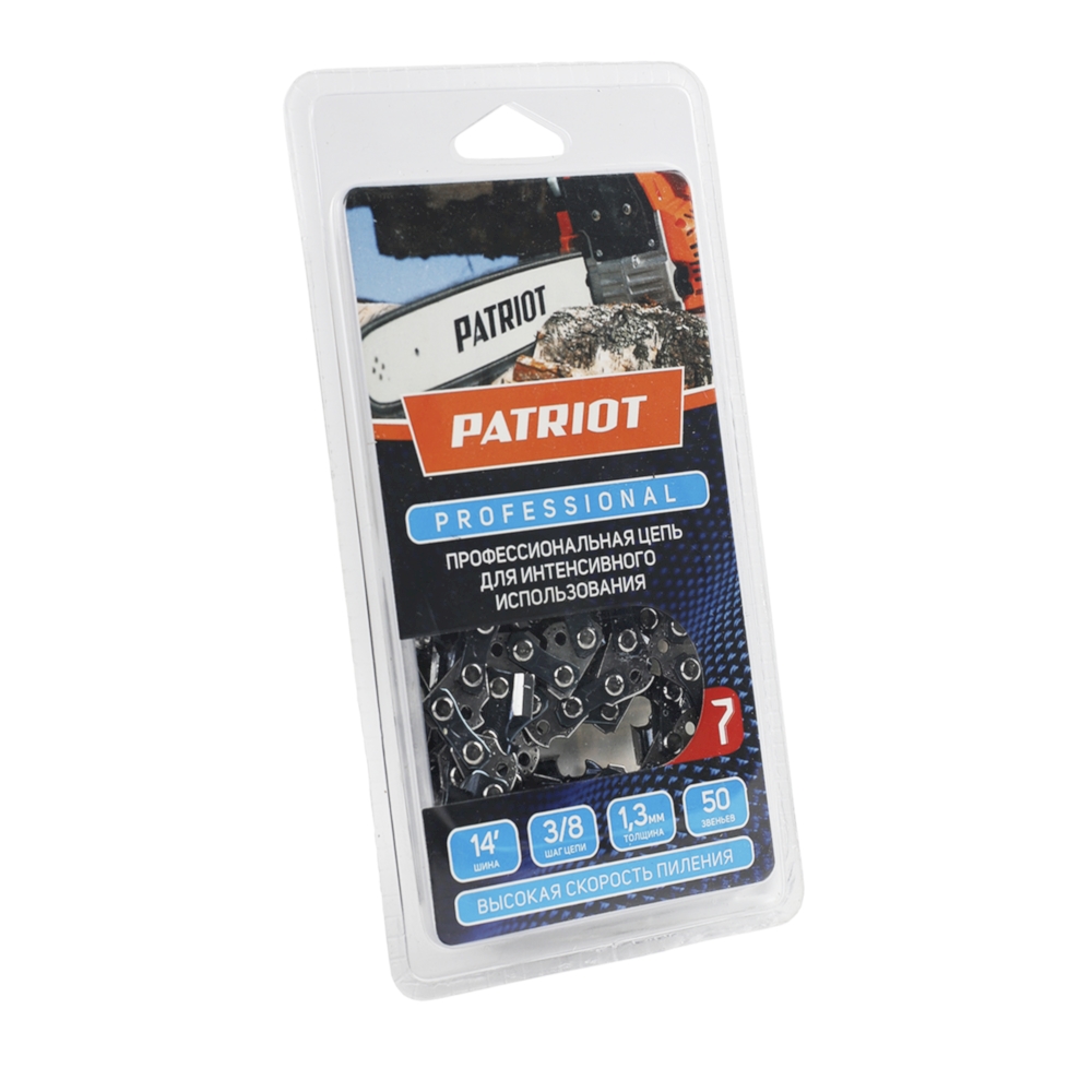 Цепь для цепных пил Patriot 91LP-50E Professional 3/8" 50звен. (862321030)