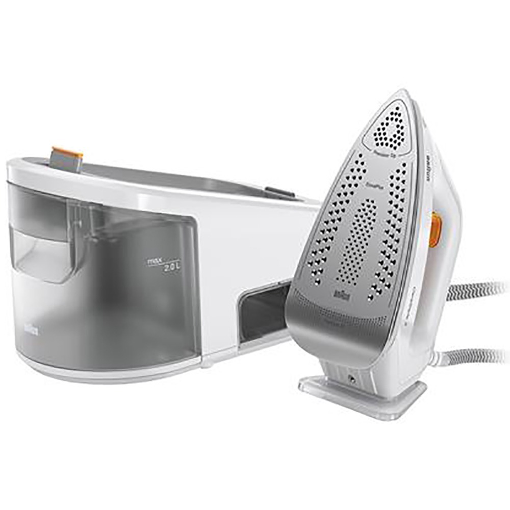 Парогенератор Braun IS3132WH 2400Вт белый/оранжевый