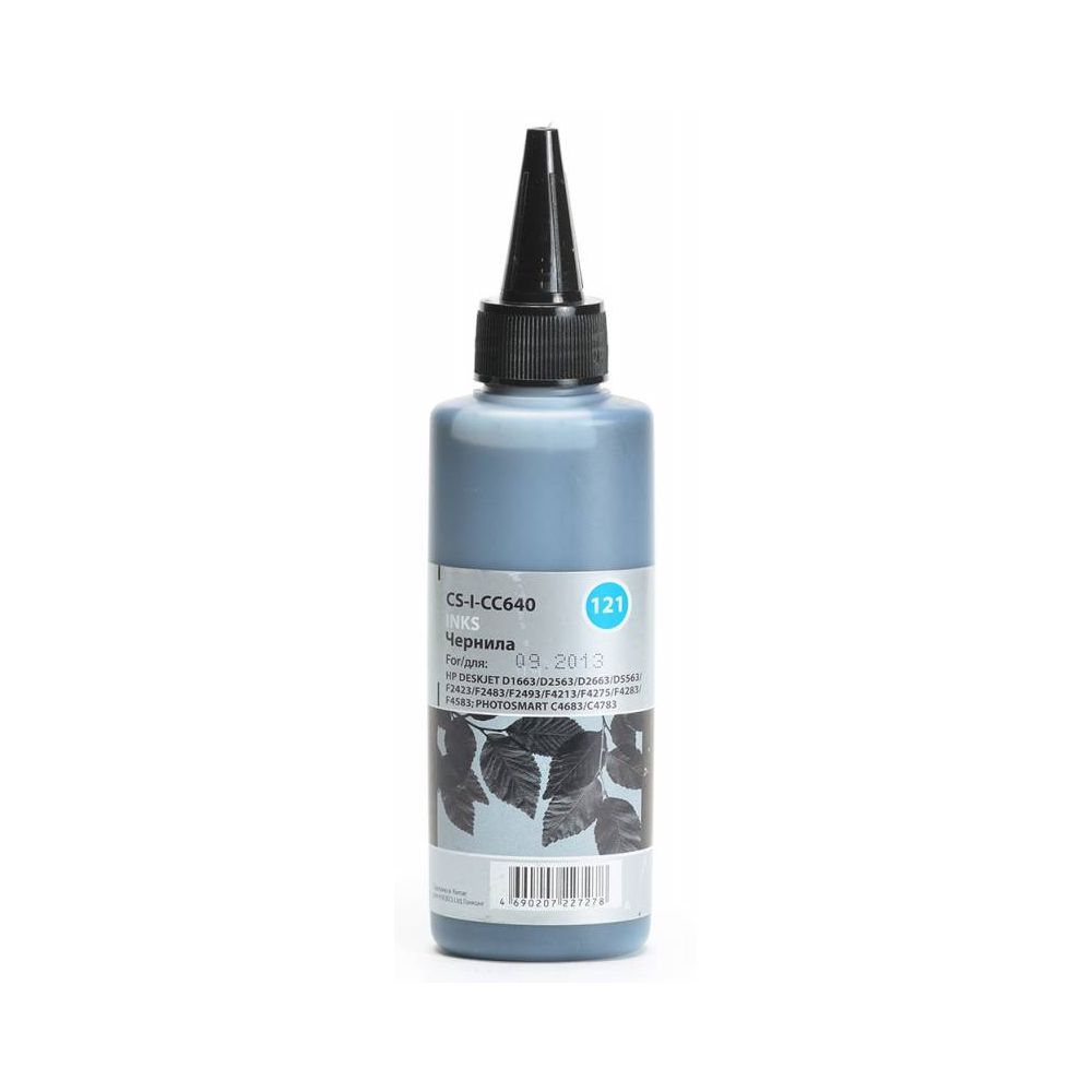 Чернила Cactus CS-I-CC640 черный 100мл для HP DJ D1663/D2563/D2663/PS C4683/C4783