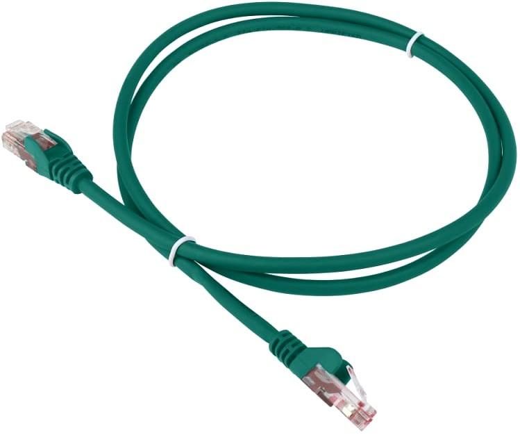 Патч-корд Lanmaster LAN-PC45/U5E-0.5-GN UTP RJ-45 вил.-вилка RJ-45 кат.5E 0.5м зеленый LSZH (уп.:1шт