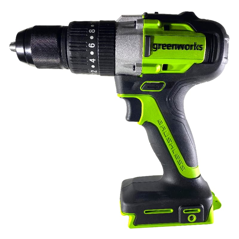 Дрель-шуруповерт Greenworks GD24DD60 аккум. патрон:быстрозажимной (3704107)