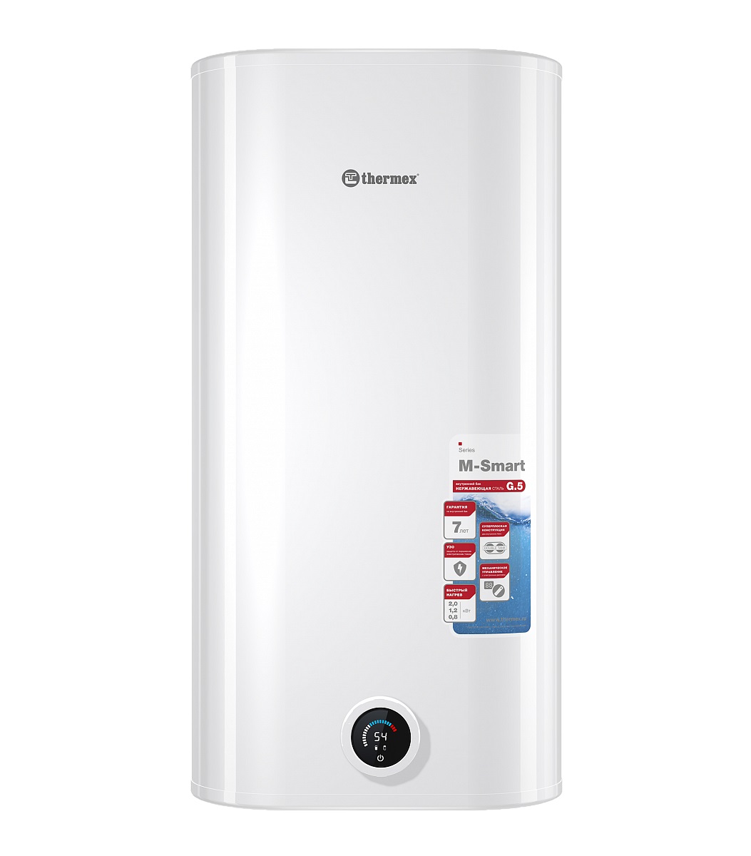 Водонагреватель Thermex MS рro 80 V 2кВт 80л электрический настенный/белый