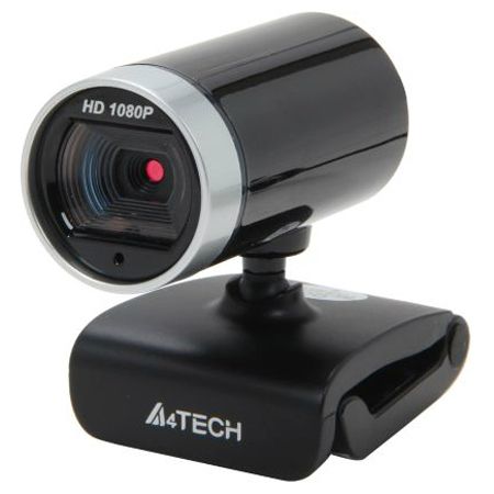 Камера Web A4Tech PK-910H черный 2Mpix (1920x1080) USB2.0 с микрофоном
