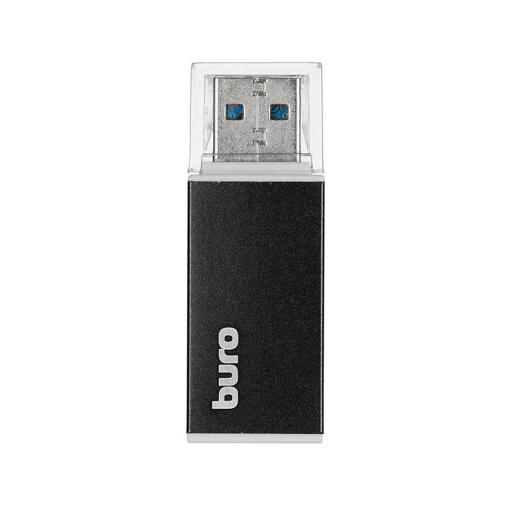Устройство чтения карт памяти USB2.0 Buro BU-CR-3104 черный