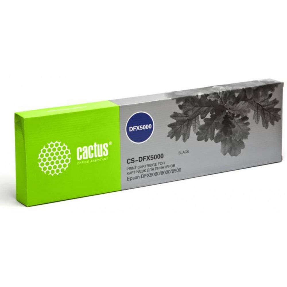 Картридж матричный Cactus CS-DFX5000 черный для Epson DFX5000/8000/8500
