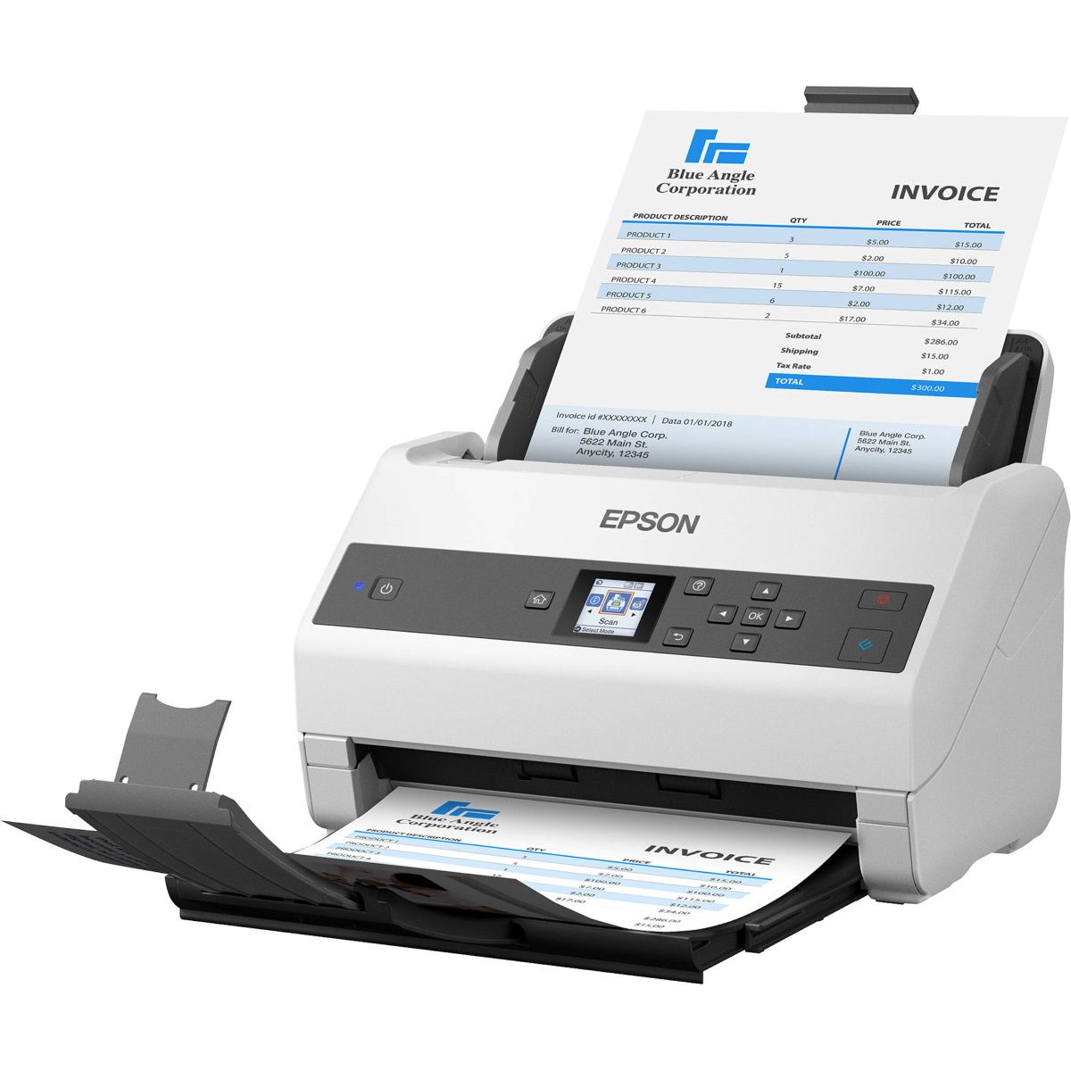 Сканер протяжный Epson WorkForce DS-870 (B11B250401/503) A4