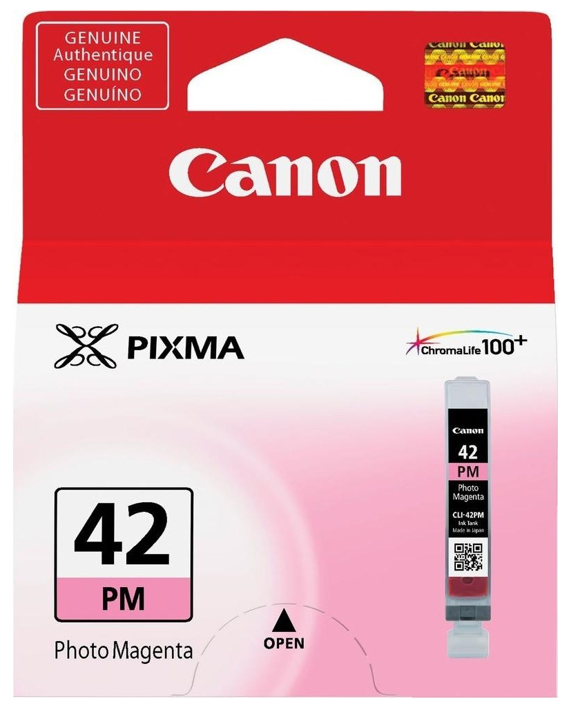 Картридж струйный Canon CLI-42PM 6389B001 фото пурпурный (37стр.) для Canon PRO-100