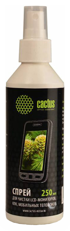 Спрей Cactus CS-S3002 для экранов ЖК мониторов 250мл