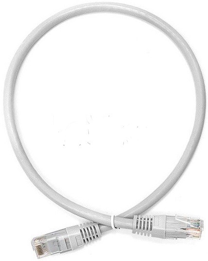 Патч-корд Lanmaster TWT-45-45-1.0/S-GY FTP RJ-45 вил.-вилка RJ-45 кат.5E 1м серый ПВХ (уп.:1шт)