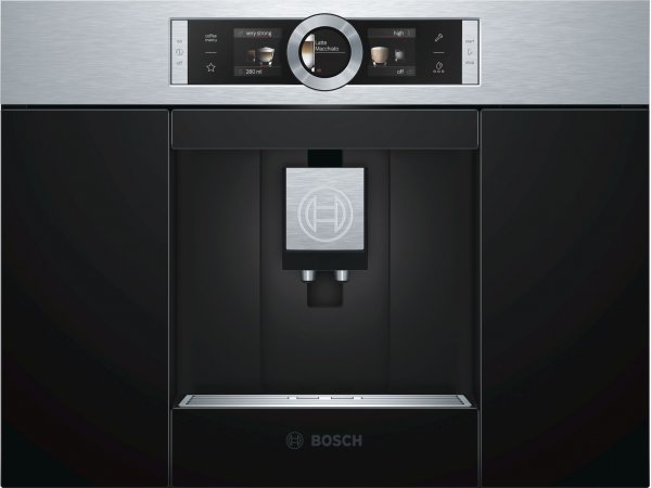 Кофемашина Bosch Serie 8 CTL636ES1 черный/серебристый