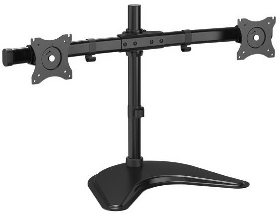 Кронштейн для мониторов Arm Media LCD-T52 черный 15"-32" макс.20кг настольный поворот и наклон верт.