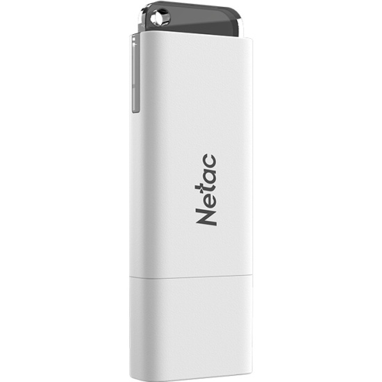 Флеш Диск Netac 32GB U185 NT03U185N-032G-30WH USB3.0 белый