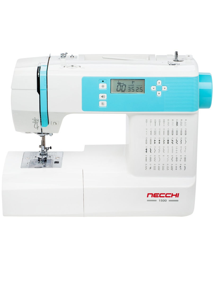 Швейная машина Necchi 1500 белый/голубой