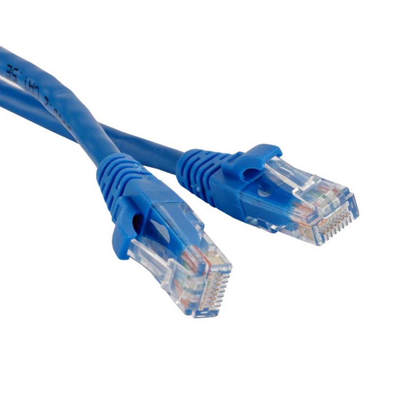 Патч-корд Lanmaster TWT-45-45-1.0-BL UTP RJ-45 вил.-вилка RJ-45 кат.5E 1м синий ПВХ (уп.:1шт)