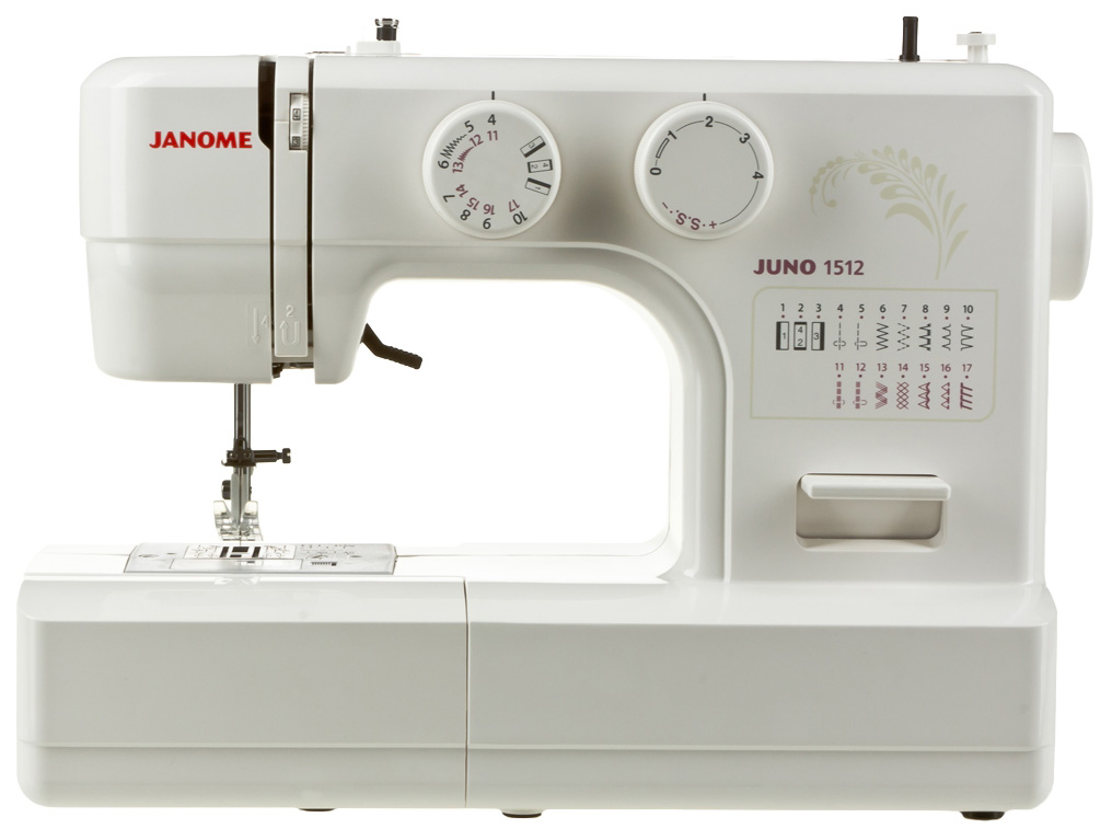 Швейная машина Janome Juno 1512 белый