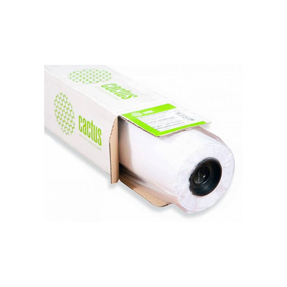 Калька Cactus CS-LFPTR-61045 A1 610мм-45м/90г/м2 универсальная (упак.:1рул)