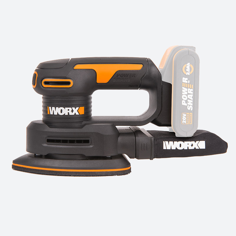 Аккумуляторная вибрационная шлифмашина WORX WX822.9