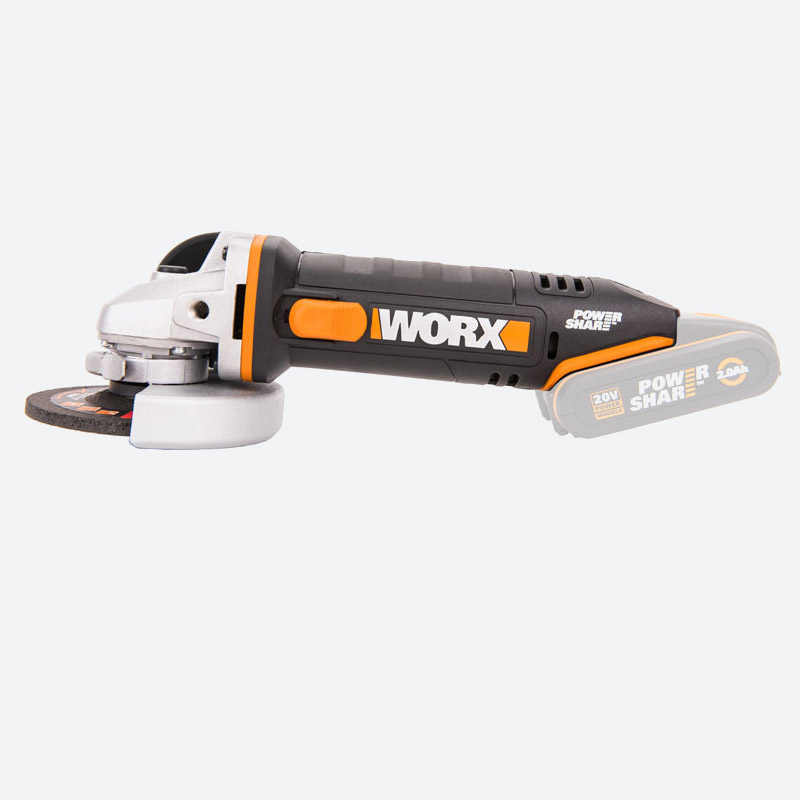 Аккумуляторная угловая шлифмашина WORX WX800.9