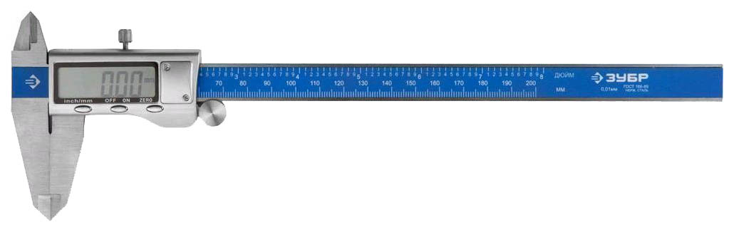 Штангенциркуль Зубр ШЦЦ-I-200-0,01
