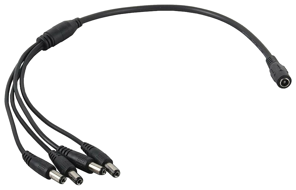 Разветвитель Falcon Eye W-SP1-4H DC (m)/4xDC (m) 0.4м черный