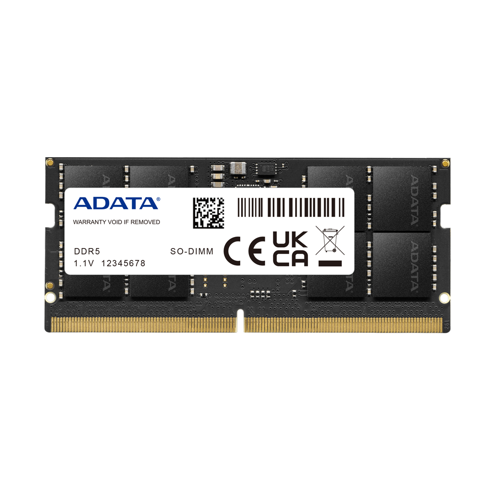 Память DDR5 16GB 4800MHz A-Data AD5S480016G-S RTL PC4-38400 CL40 SO-DIMM 262-pin 1.1В single rank Re