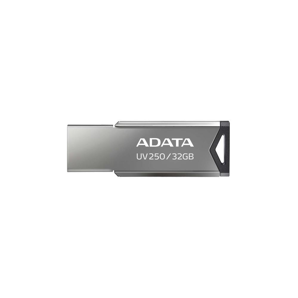 Флеш Диск A-Data 32GB UV250 AUV250-32G-RBK USB2.0 серебристый