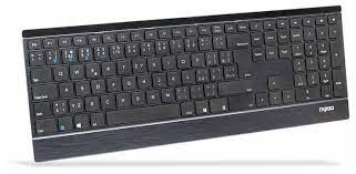 Клавиатура Rapoo E9500M Grey беспроводная