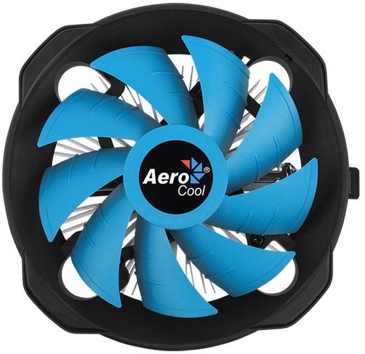 Устройство охлаждения(кулер) Aerocool BAS AUG Soc-AM5/AM4/1151/1200 4-pin 15-26dB Al+Cu 125W 361gr R