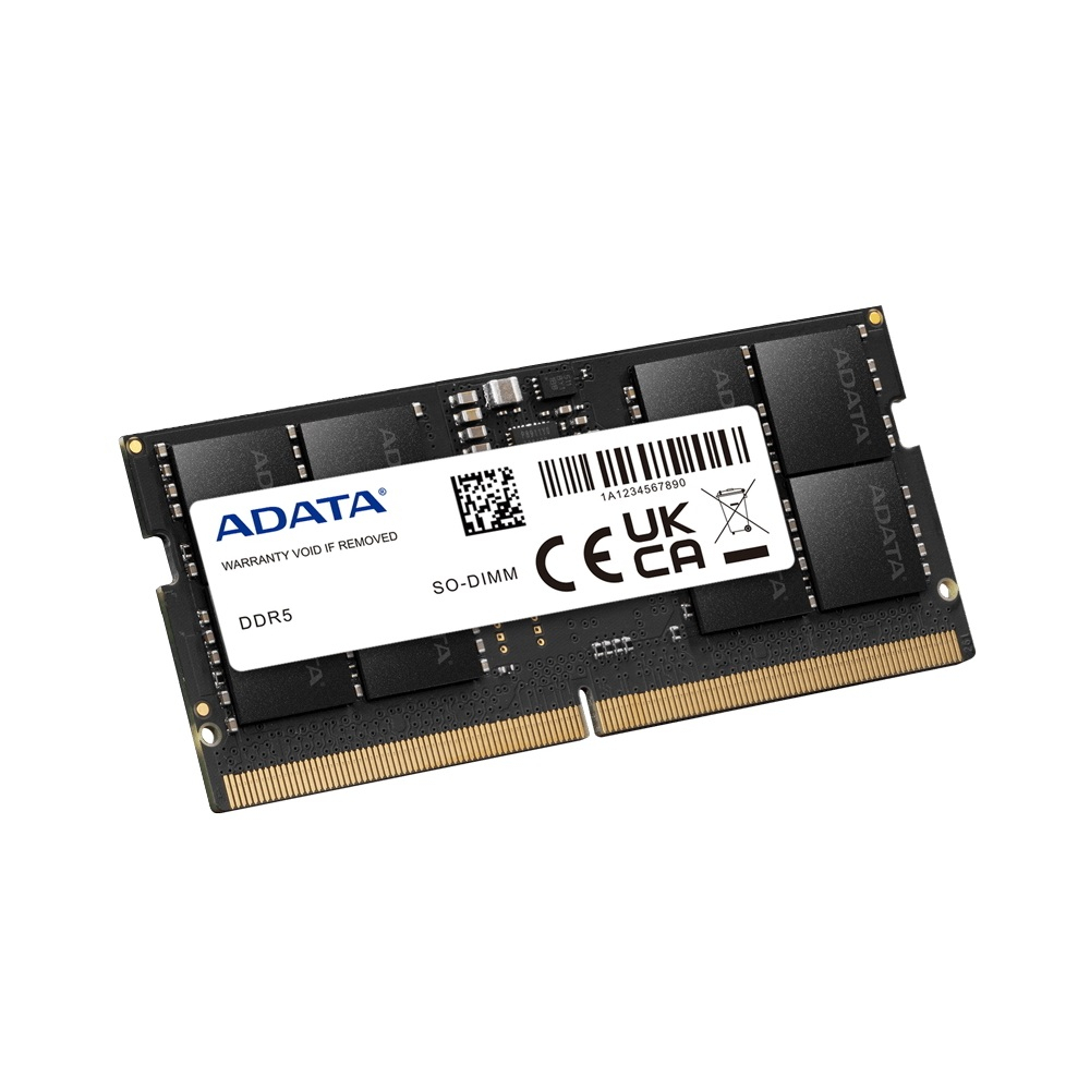 Память DDR5 32GB 4800MHz A-Data AD5S480032G-S RTL PC4-38400 CL40 SO-DIMM 262-pin 1.1В single rank Re