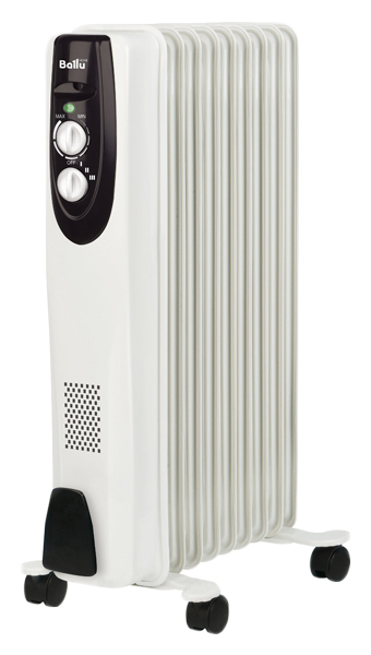 Масляный радиатор Ballu Classic BOH/CL-09WRN, белый