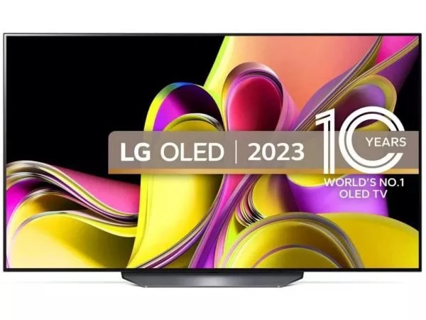 Телевизор OLED LG 55" OLED55B3RLA.ARUB черный/серебристый 4K Ultra HD 120Hz DVB-T DVB-T2 DVB-C DVB-S