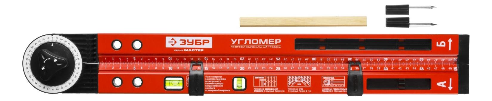 Пузырьковый уровень Зубр 34740