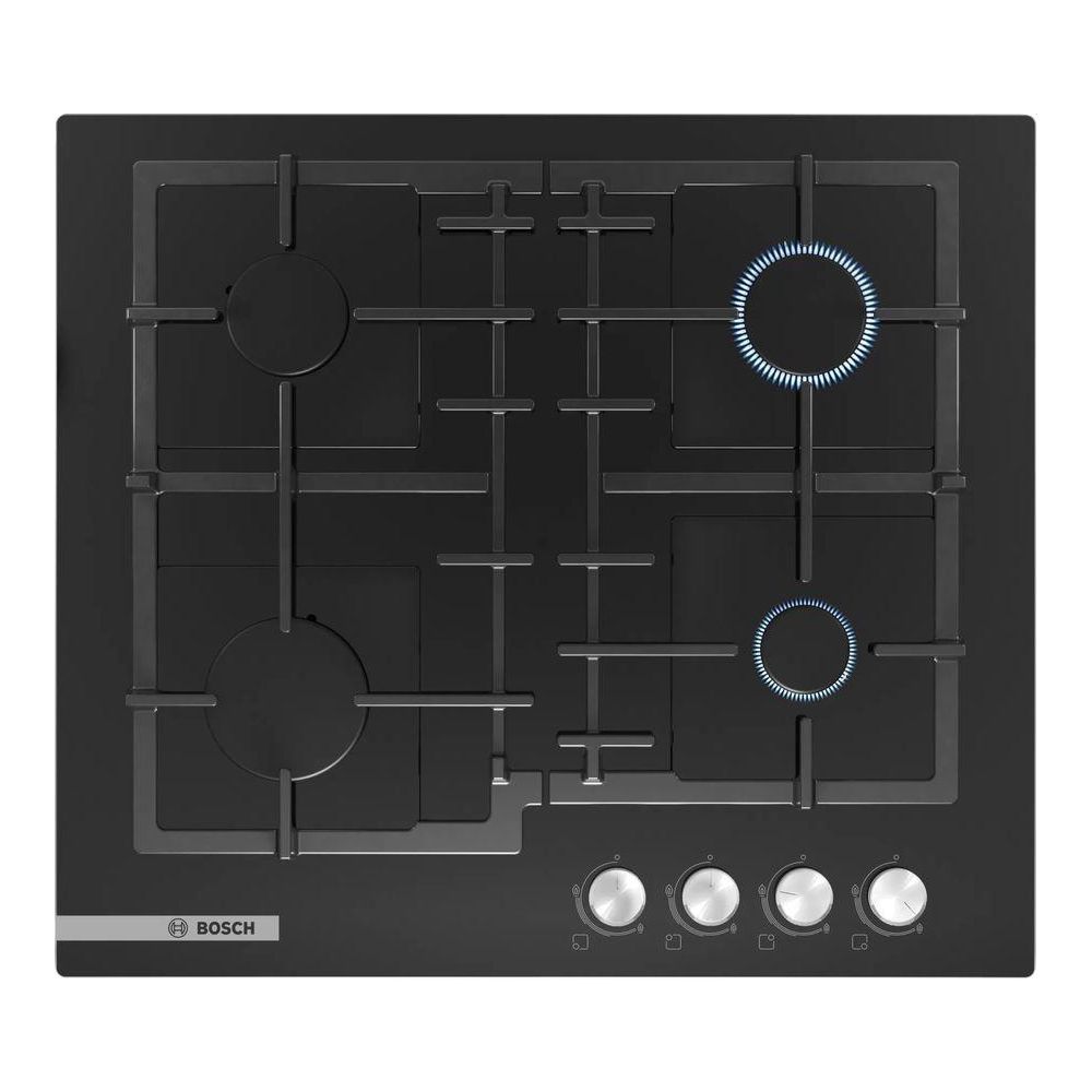 Газовая варочная поверхность Bosch Serie 4 PNP6B6O92R черный