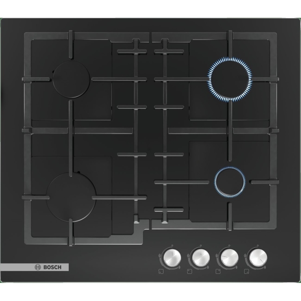 Газовая варочная поверхность Bosch Serie 4 PNP6B6O92R черный