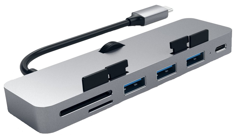 USB-концентратор Satechi Aluminum Type-C Clamp Hub Pro