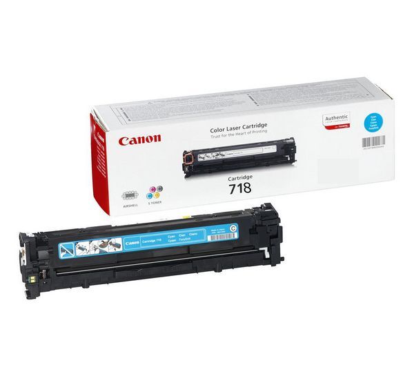 Картридж лазерный Canon 718C 2661B002/014 голубой (2900стр.) для Canon LBP7200/MF8330/8350