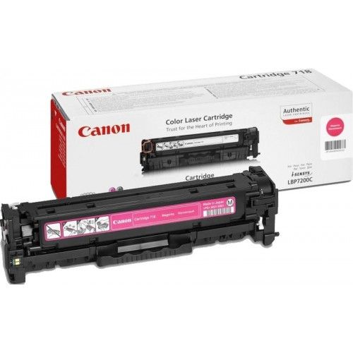 Картридж лазерный Canon 718M 2660B002/014 пурпурный (2900стр.) для Canon LBP7200/MF8330/8350