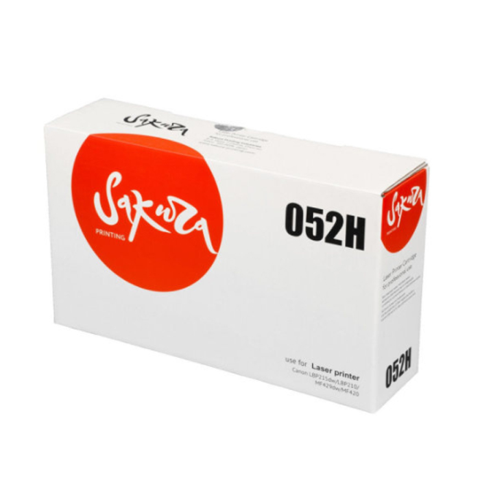 Картридж SAKURA CRG052H для Canon i-SENSYS LBP212/ 214/ 215, i-SENSYS MF421/ 426/ 428/ 429, черный