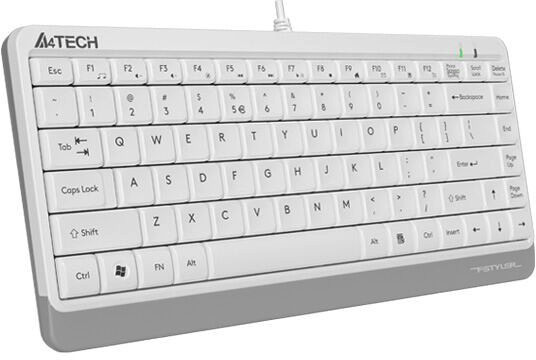 Клавиатура A4Tech Fstyler FK11 белый USB slim