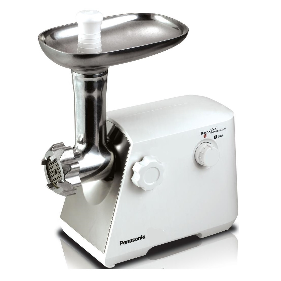 Мясорубка Panasonic MK-MG1501 белая, 1500Вт