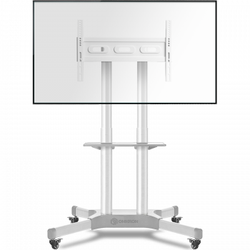 Мобильная стойка ONKRON TS1351 белый 32"-65" макс.50кг напольный