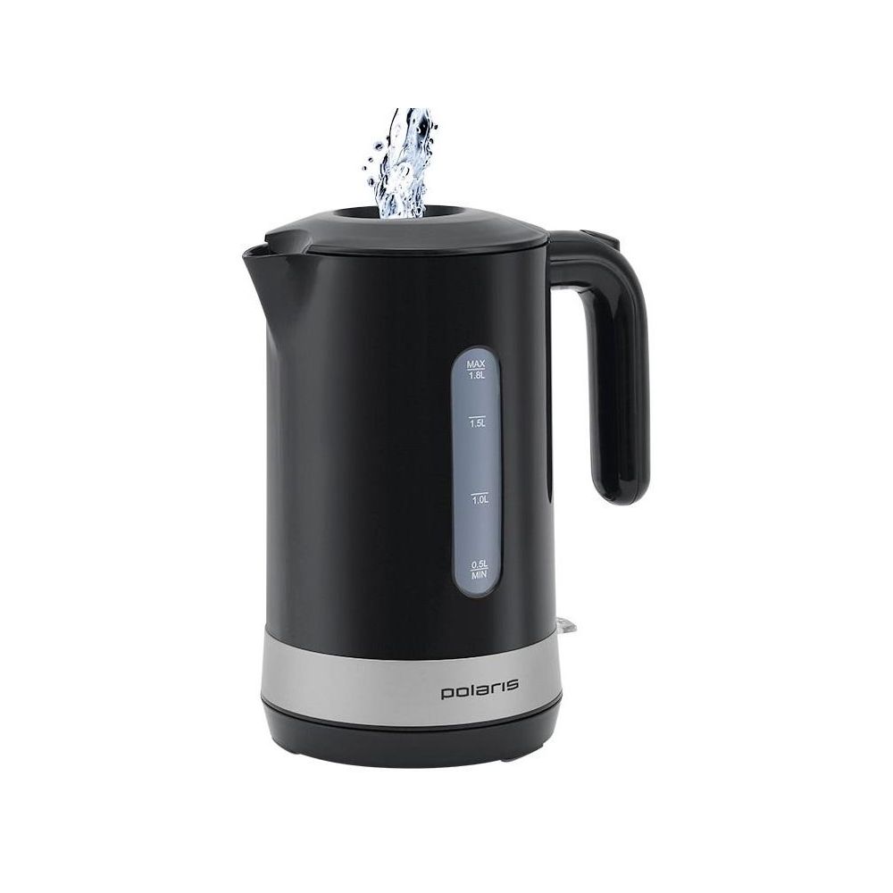 Чайник POLARIS PWK 1803C Water Way Pro , пластик Черный