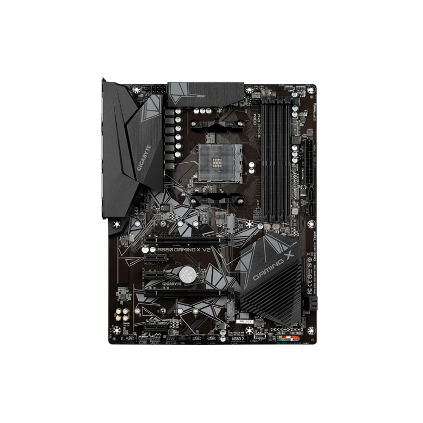 Материнская плата Gigabyte B550 GAMING X V2  (V1.3/V1.4) Soc-AM4 AMD B550 4xDDR4 ATX AC`97 8ch(7.1) GbLAN RAID+DVI+HDMI