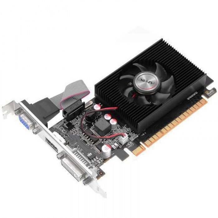 Видеокарта AFOX Radeon R5 220 2GB DDR3 64Bit DVI HDMI VGA LP Single Fan PCI-E 16x AFR5220-2048D3L5