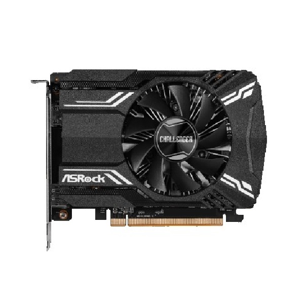 Видеокарта ASROCK Radeon RX 6400 Challenger ITX 4G, 1*DP, 1*HDMI, FAN 1; 90-GA3CZZ-00UANF