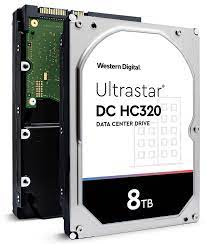 Накопитель Western Digital Ultrastar DC HС320 HDD 3.5" SATA 8Тb, 7200rpm, 256MB buffer, 512e (HUS728T8TALE6L4 ), 1 year